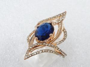 色石　指輪(18号)